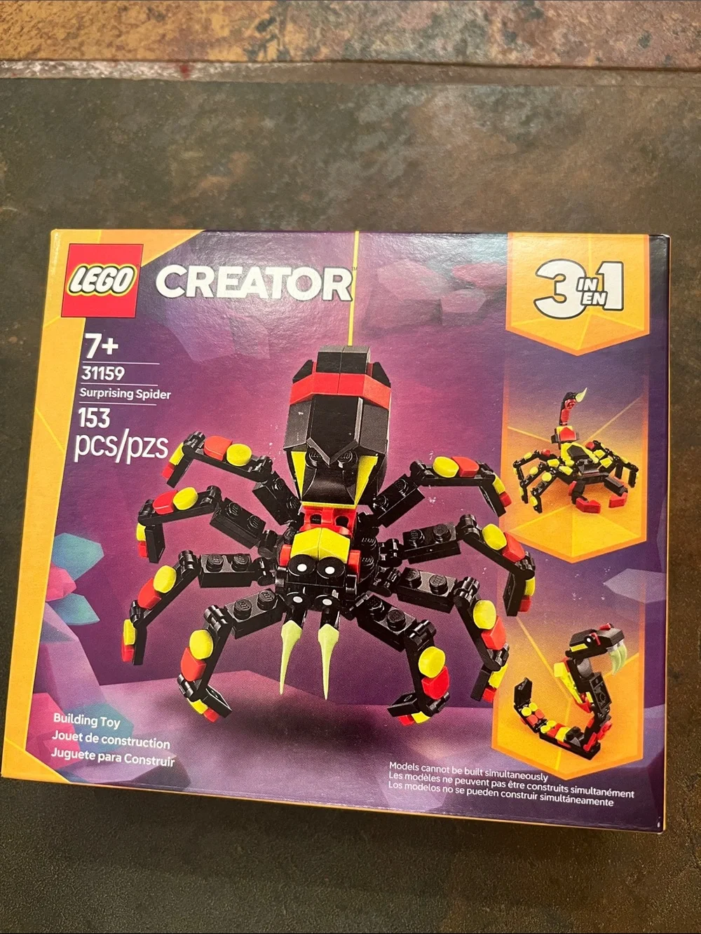 Lego Creator Surprising Spider - LEGO 31159, Sealed